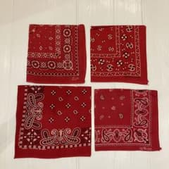 s*g様 60s 70s ビンテージ バンダナ まとめ売り USA - メルカリ