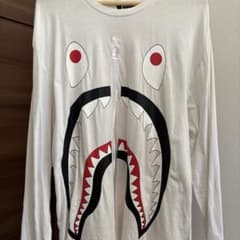 A BATHING APE ベイシングルエイプ シャーク　ロンTのサムネイル