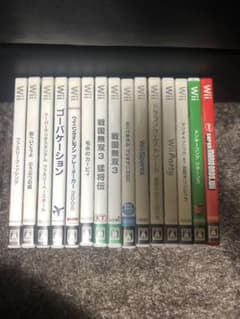 Wiiソフト15本のサムネイル