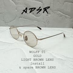 【稀少美品】 ADSR WOLFF 01 GOLD 替えレンズ付き付属品セット 稀少美品】 ADSR WOLFF 01 GOLD 替えレンズ付き付属品セット - メルカリ