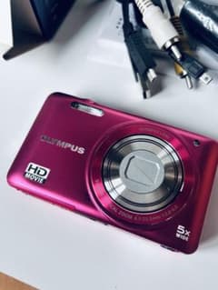 タ*ネ様 OLYMPUS VG-130 コンパクトデジタルカメラ 本体　稼動品のサムネイル