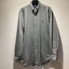Ralph Lauren ラルフローレン長袖シャツ カラー　グレーのサムネイル