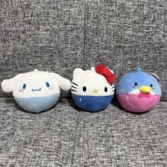 サンリオ マスコットキーホルダー ぬいぐるみ アベイル しまむら 3種
