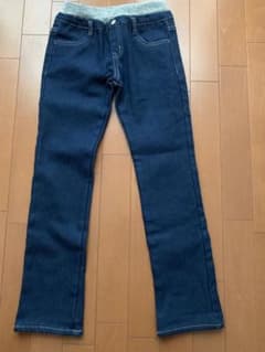 デニム 140cm 裏起毛のサムネイル