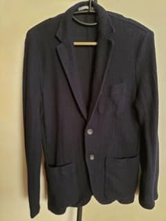 BOYCOTT ニットジャケット ネイビーのサムネイル