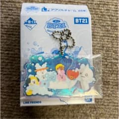 bt21 happy bath Time 1번 복권 아크릴 매력 올
