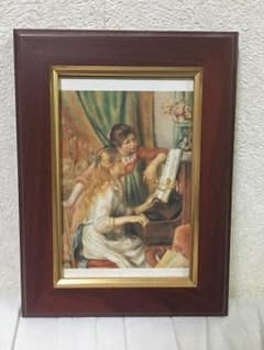 絵画 ルノワール 「ピアノを弾く少女たち」のサムネイル