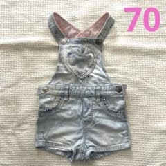 H&M ハート型ポケット サロペット　4-6Mのサムネイル