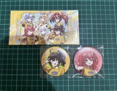 ホロライブ ひらかたパーク 缶バッジ さくらみこ 夏色まつり&入場チケット風のサムネイル