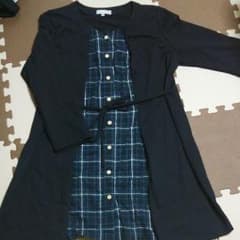 妊婦ワンピ  冬用 マタニティのサムネイル