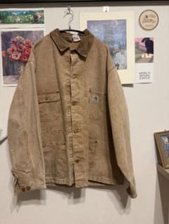 裏地なしCarhartt チョアコート XL 星タグ - メルカリ