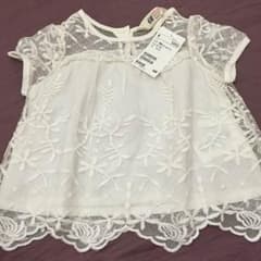 92サイズ❤️レースカットソー新品のサムネイル