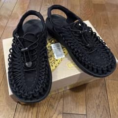 め*ご様 KEEN UNEEK サンダル ブラック 25.5cm キーン ユニーのサムネイル