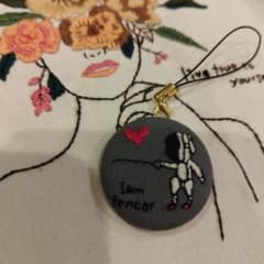 刺繍フェンシングチャームのサムネイル
