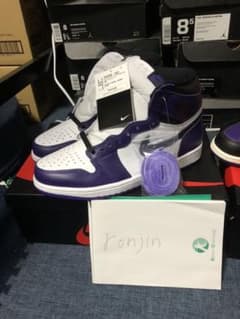 【やぎ様専用】AirJordan 1 courtpurple 2020のサムネイル