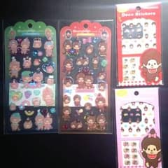 Monchhichi [Drop Jewelry Stickers] Monchhichi Deco Sticker Set