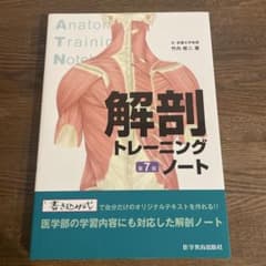 未使用 解剖トレーニングノート第7版のサムネイル