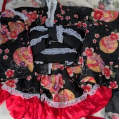 ★週末セール★京都瑠璃雛菊 着物ドレスと帯のサムネイル