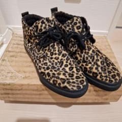 [Excellent Condition] Indian Sneakers, Size 23cm, Women's, Leopard Print