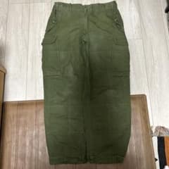 neao　カナダ軍ワイドダブルニーコンバットパンツ　 ベイカーパンツ　米軍 60s カナダ軍ワイドダブルニーコンバットパンツ ベイカーパンツ 米軍