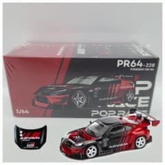 POP RACE 1/64 パンデム GR86 アドバン仕様 ADVAN【新品】