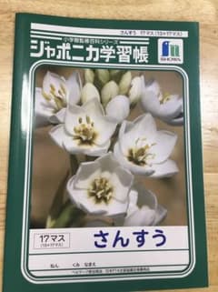 （新品　未使用）算数ノート17マスのサムネイル