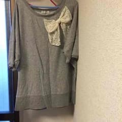 NICE CLAUP ドルマンりぼんトップスのサムネイル
