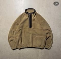 美品　ウールリッチ ハーフジップ　フリースジャケット　Lのサムネイル
