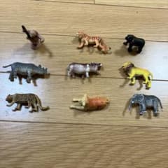 動物　フィギュア9個セットのサムネイル