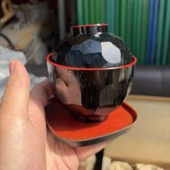 椀 5客セット 槌目模様 蓋付きのサムネイル