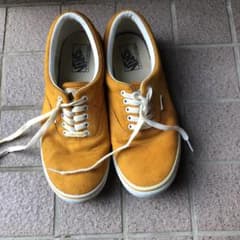 VANS スニーカー　黄色　オレンジのサムネイル