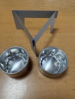 自作アルコールストーブ 五徳セットのサムネイル