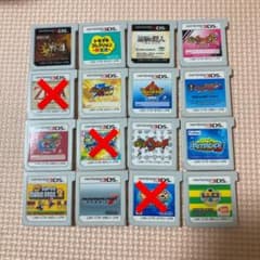 ニンテンドー3DSソフト15枚まとめ売りのサムネイル