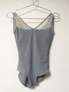 YUMIKO ユミコ バレエレオタード Mサイズ グレー メッシュのサムネイル