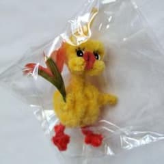 モール　黄色いひよこの置物のサムネイル
