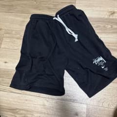 NIKE STUSSY コラボ ハーフパンツ ブラックのサムネイル
