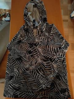 オールドStussy Palm Poncho ブラック Mサイズのサムネイル