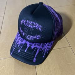FUCK MY LIFE メッシュキャップ パープルのサムネイル