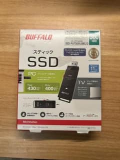 外付SSD 500GB SSD-PUT500U3BC/D 新品未開封のサムネイル