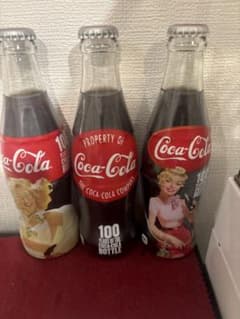 Coca-Cola 100周年記念ボトル 3本セットのサムネイル