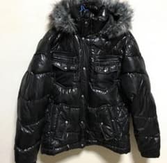 スーシンさん専用　メンズ中綿ジャケットLサイズ黒のサムネイル