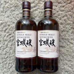 NIKKA WHISKY 宮城峡 シングルモルト 2本セット - メルカリ
