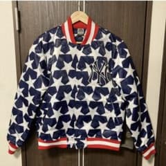 た*ん様 Majestic NY ヤンキース スタジャン スターズ＆ストライプスのサムネイル