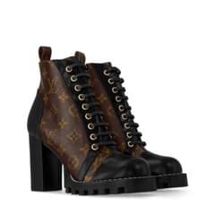 【美品】LOUIS VUITTON ブーツ スタートレイルライン モノ…のサムネイル