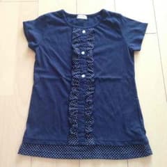 140cm 紺色 Tシャツのサムネイル
