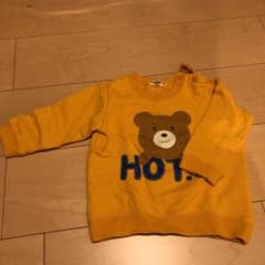 もんちゃん様専用　HOT BISCUITS Mikihouse トレーナーのサムネイル