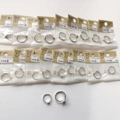 【新品】20個セット フリーサイズリング ピンキーリング 指輪のサムネイル