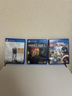 [스타 워즈 / 마이크라 / 어벤져스 LEGO] PS4 소프트 3 개 세트