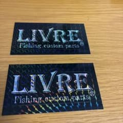 リブレ　LIVRE ラメステッカー２枚セットのサムネイル