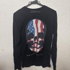 PHILIPP PLEIN スカルプリント長袖Tシャツのサムネイル